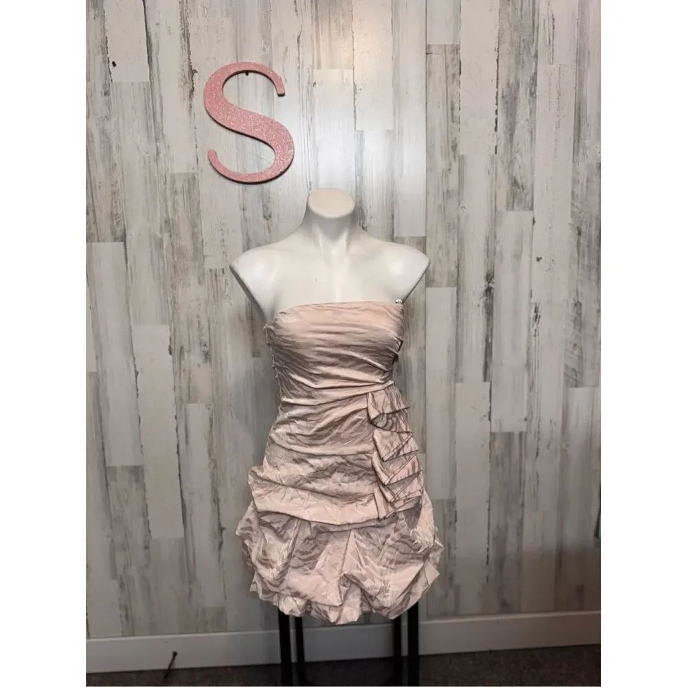 City triangles pink dress size small
